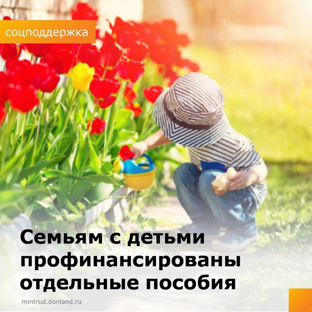 6 мая в муниципальные образования направлены средства для выплаты следующих социальных пособий: